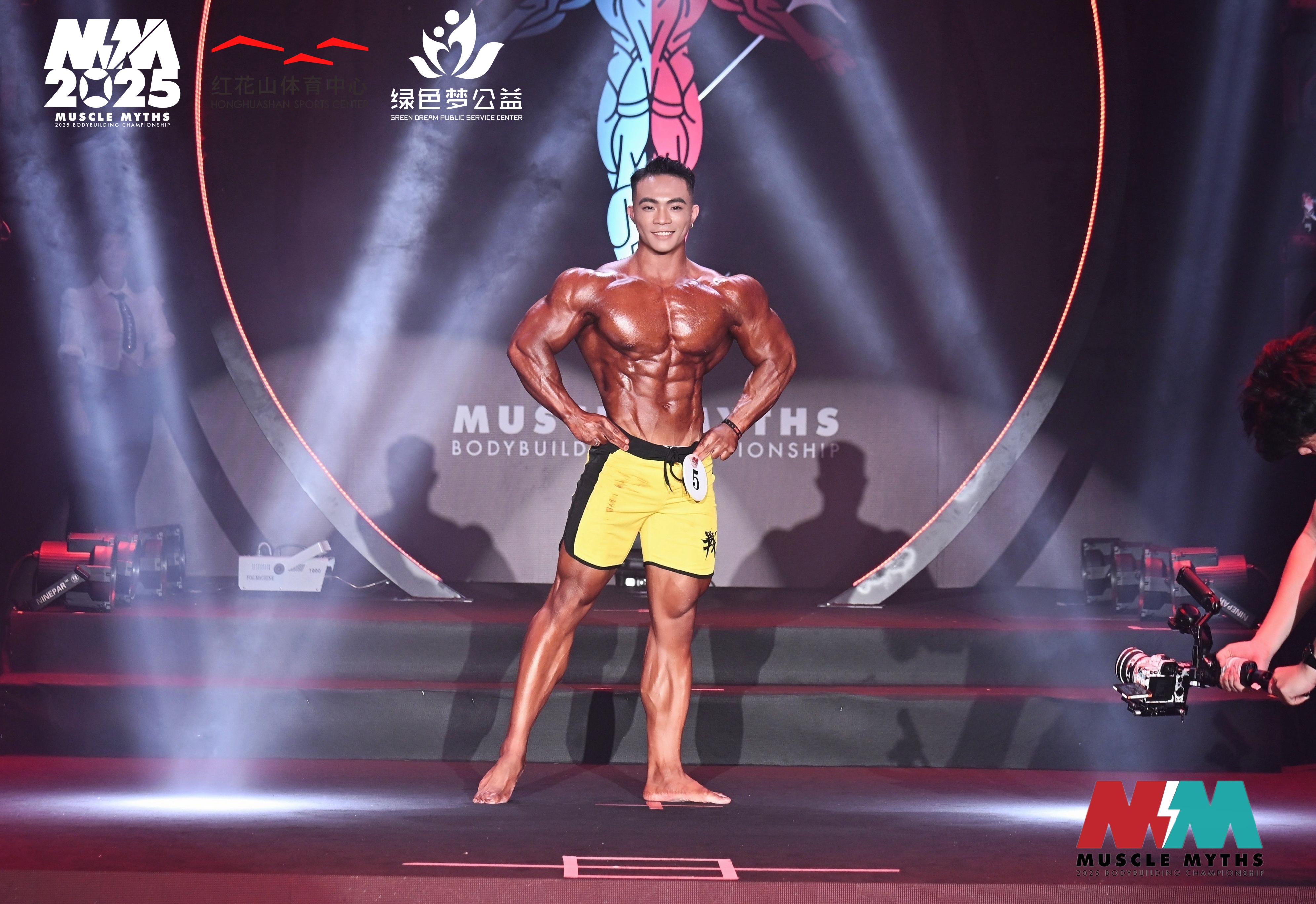 MP088 Boardshorts Custom-Made for Men's Physique ProSuits Kurt Xu