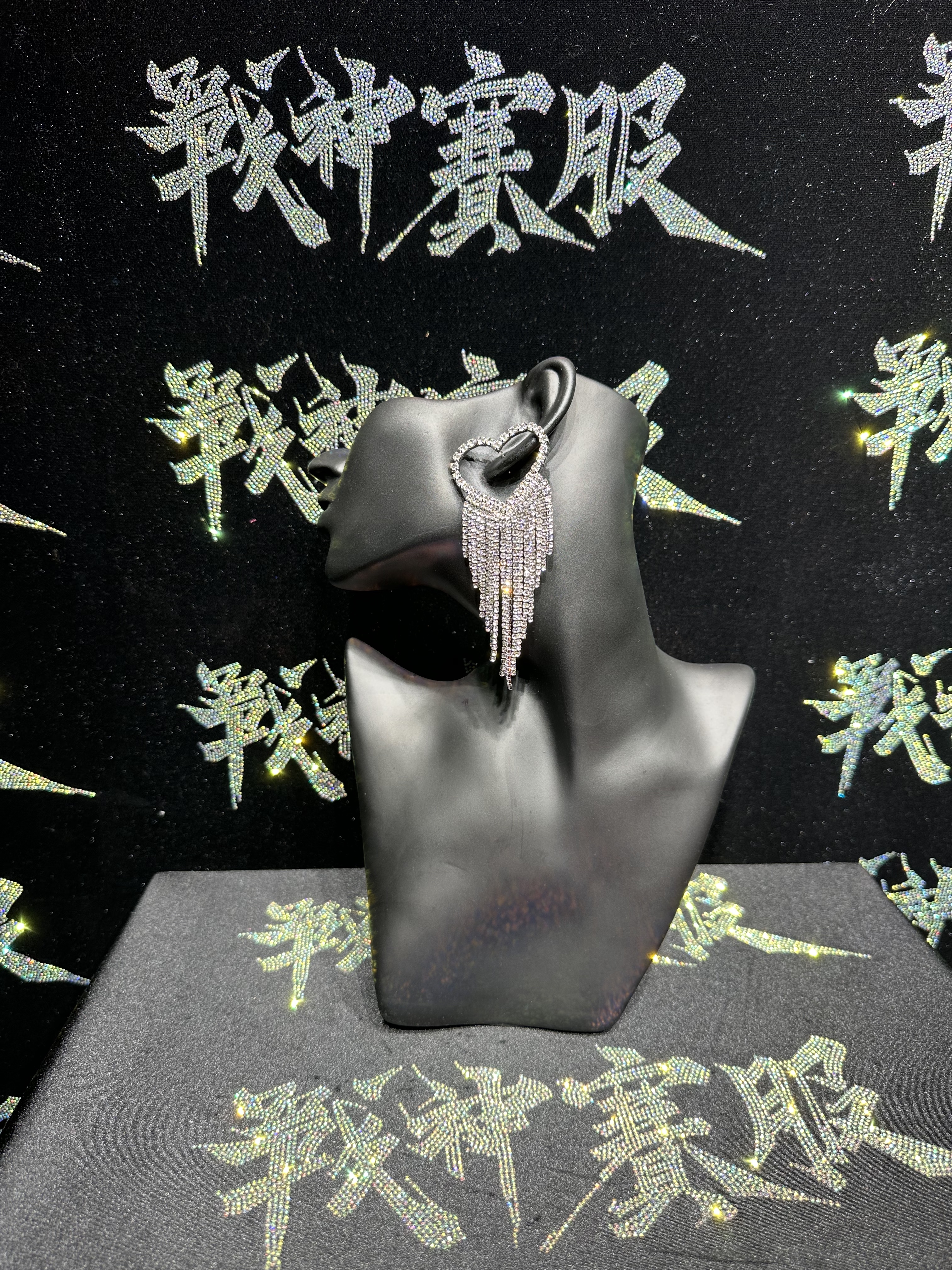 PE09 Rhinestone Earrings for Bikini Competitions Jewelry by ProSuits