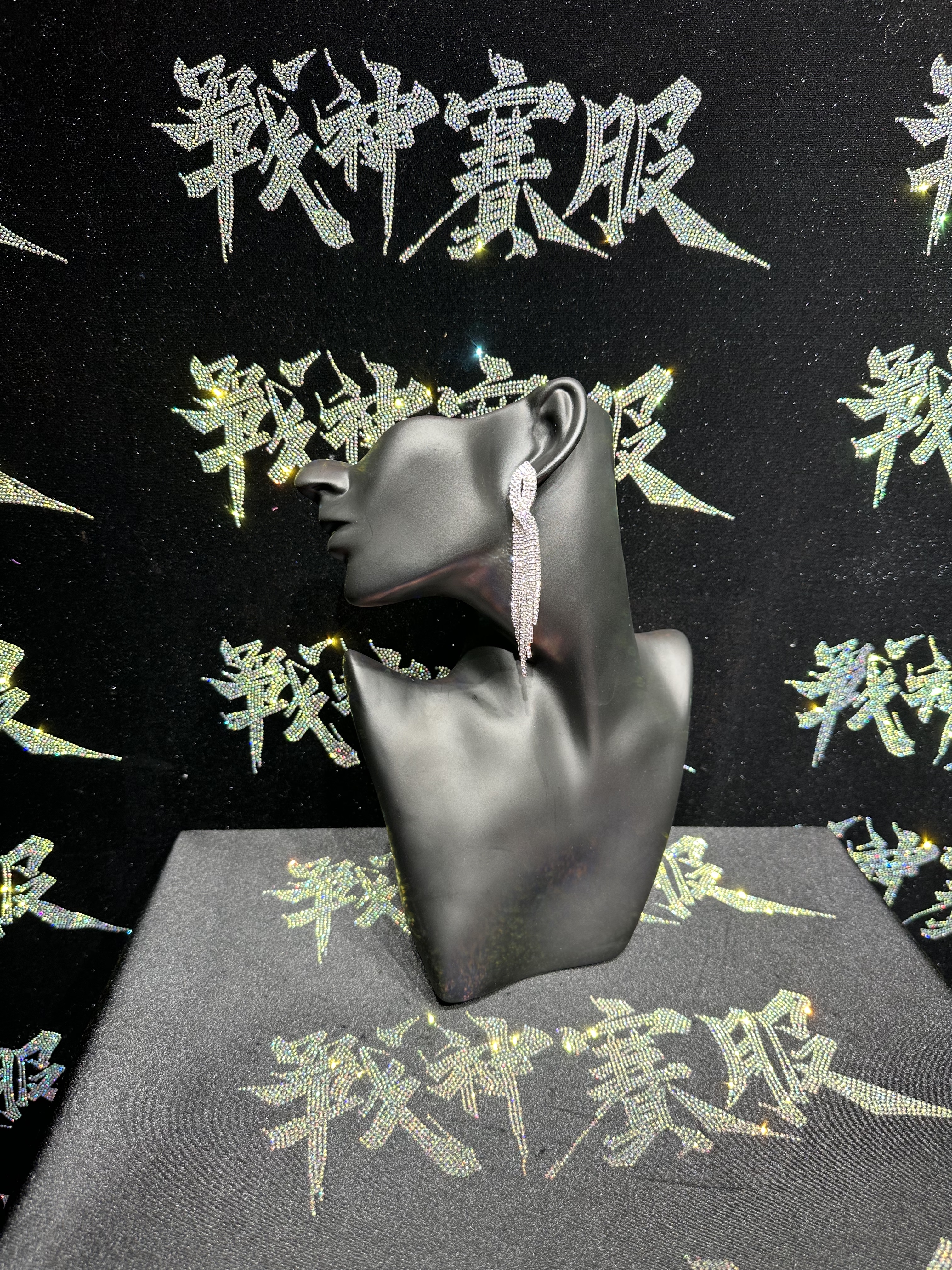 PE23 Rhinestone Earrings for Bikini Competitions Jewelry by ProSuits