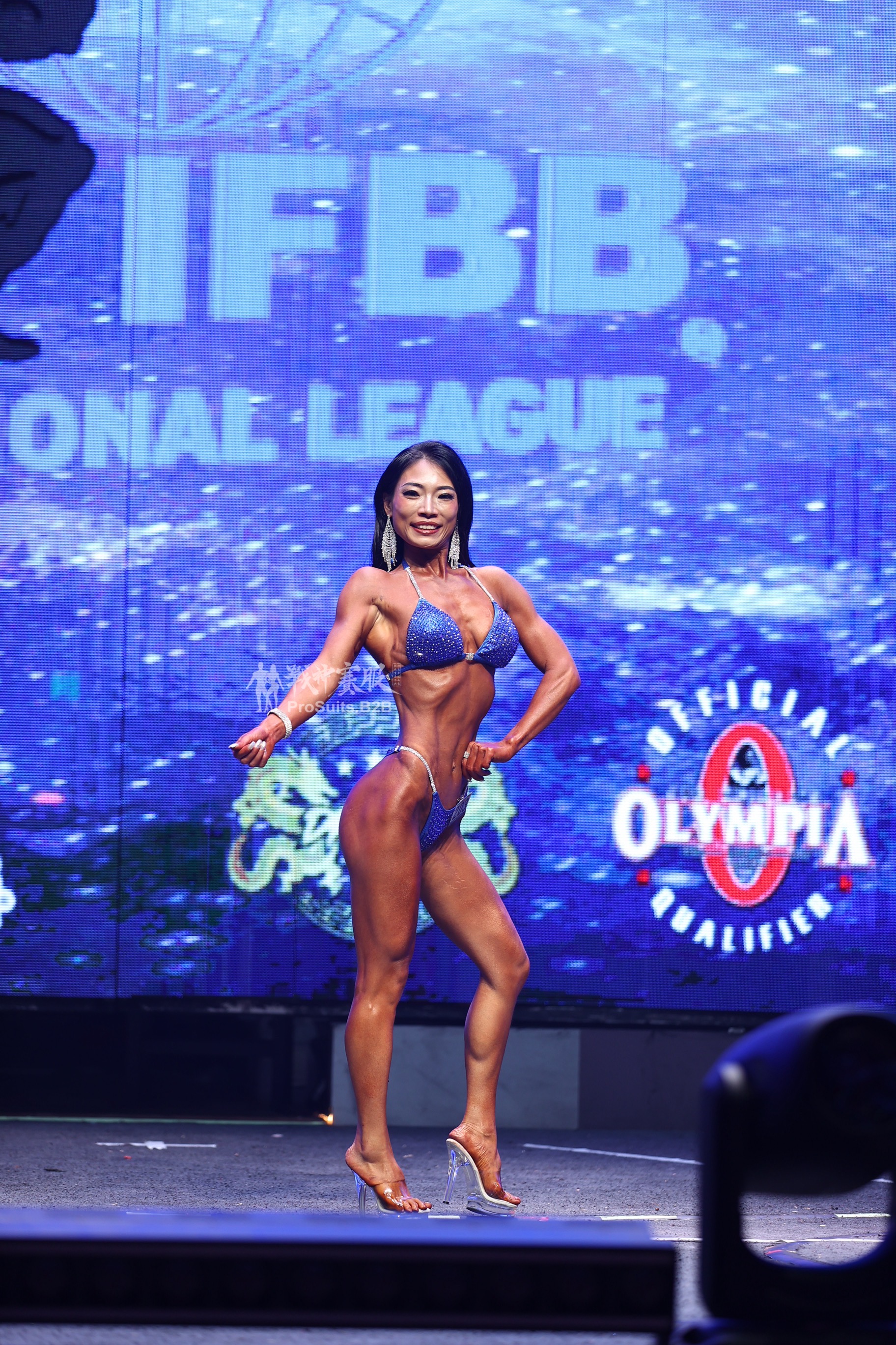 BK2-018 Competition Bikini Custom-Made for Bikini and Wellness ProSuits