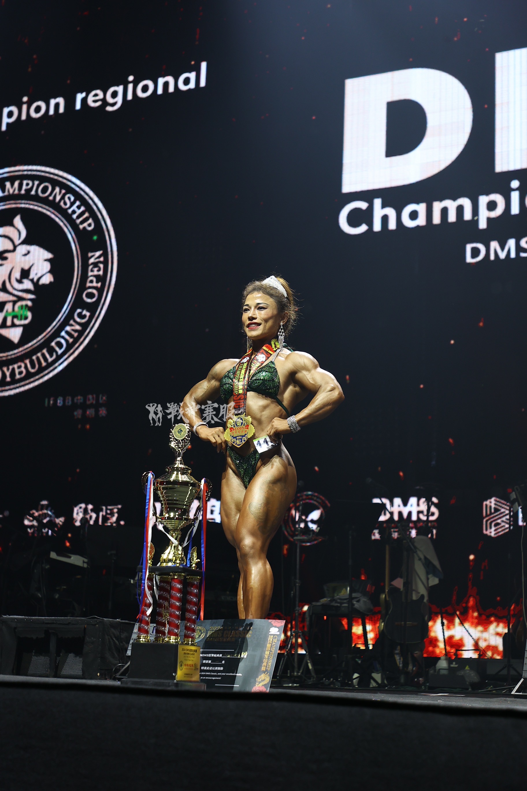 FG3-011 Competition Bikini Custom-Made for Figure/WP/WBB ProSuits Jianwen Chen