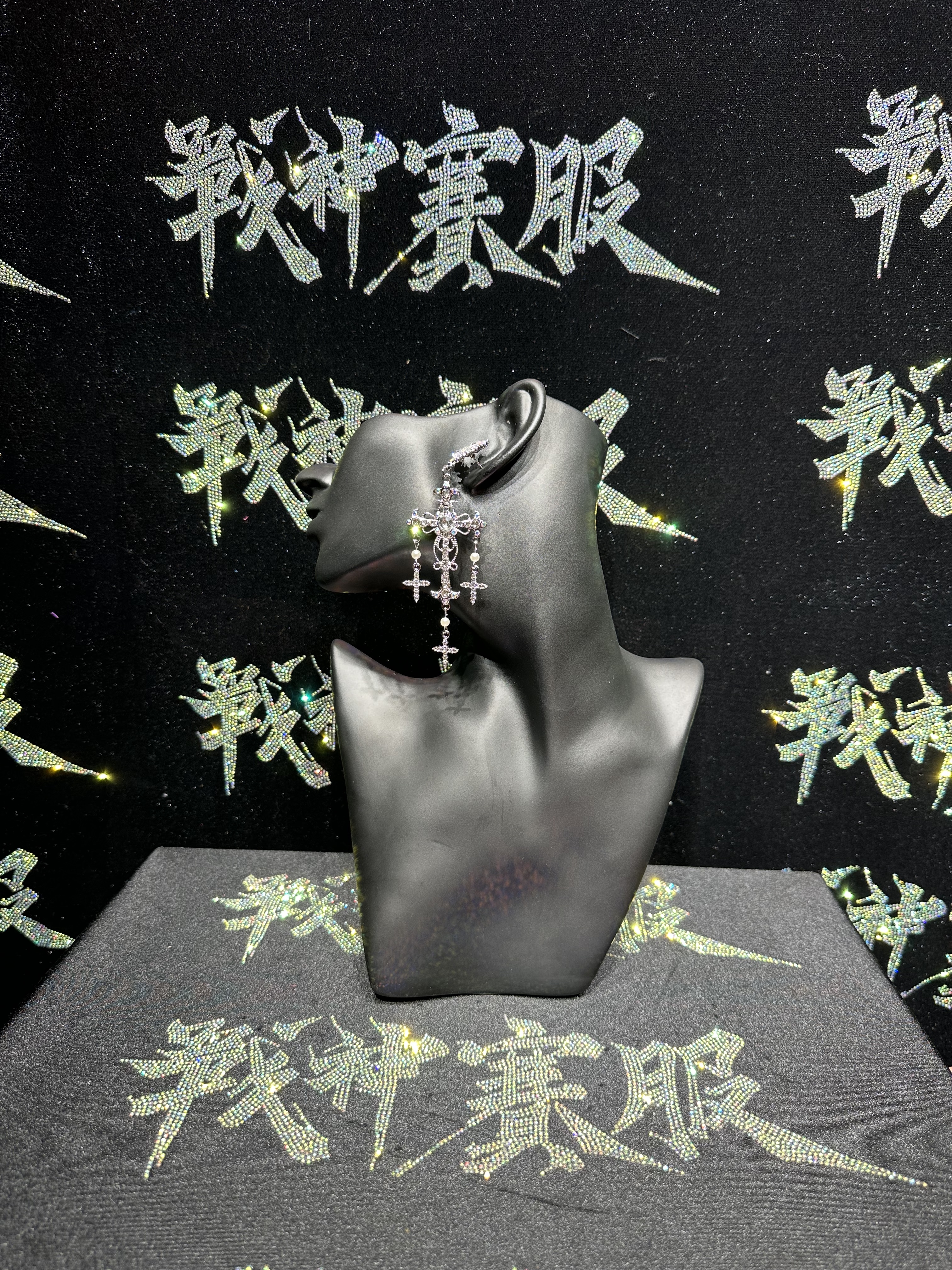 PE10 Rhinestone Earrings for Bikini Competitions Jewelry by ProSuits