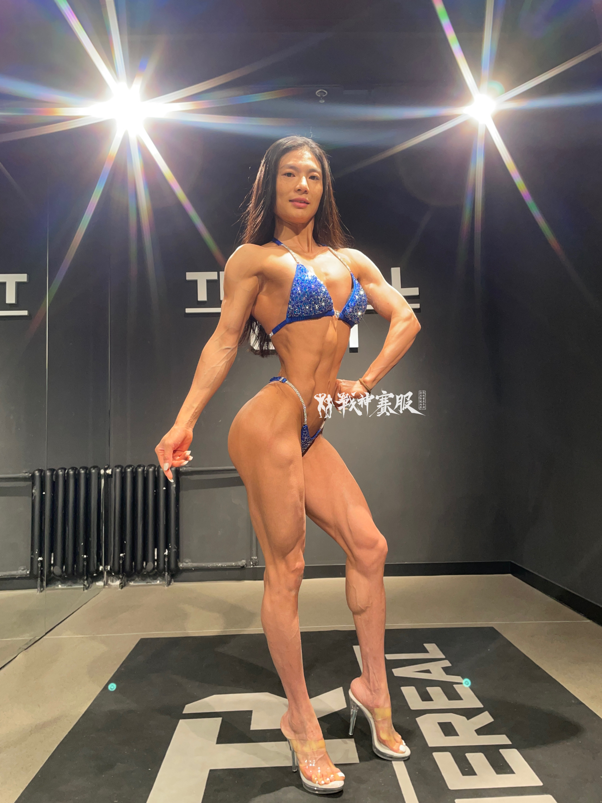 BK6-041 Competition Bikini Custom-Made for Bikini and Wellness ProSuits Selena Si