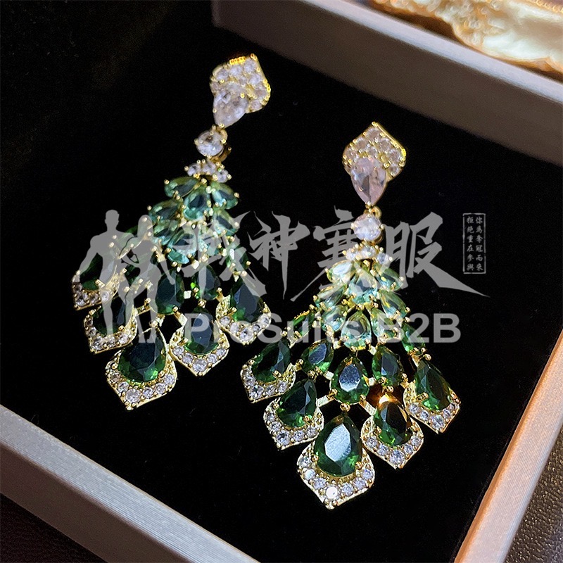 PE18 Rhinestone Earrings for Bikini Competitions Jewelry by ProSuits