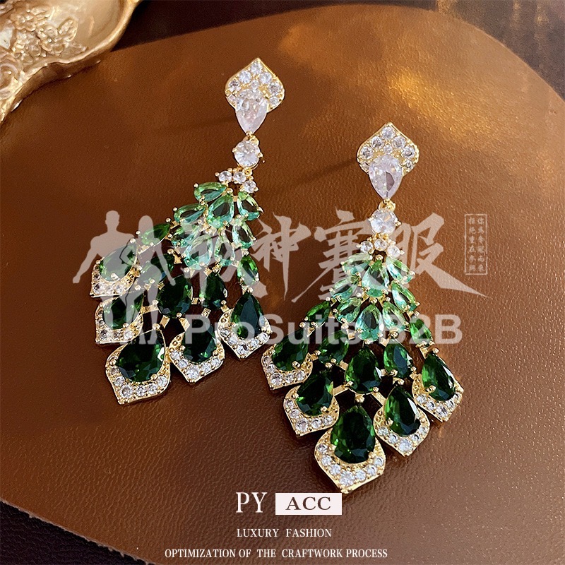 PE18 Rhinestone Earrings for Bikini Competitions Jewelry by ProSuits