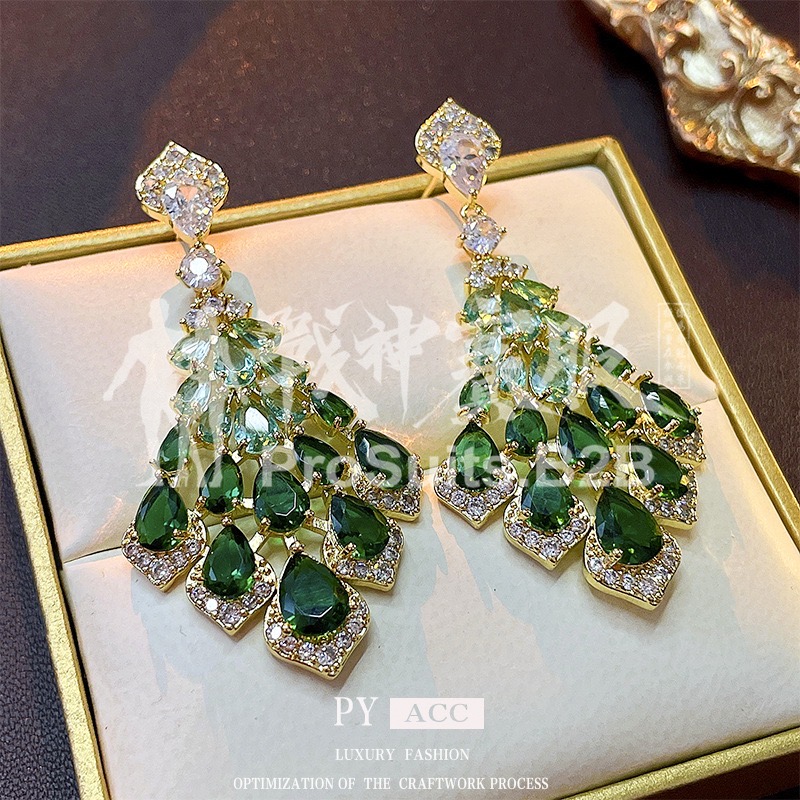 PE18 Rhinestone Earrings for Bikini Competitions Jewelry by ProSuits