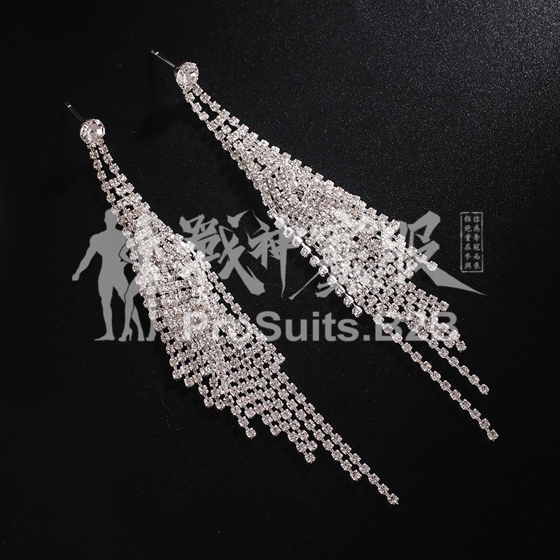 PE27 Rhinestone Earrings for Bikini Competitions Jewelry by ProSuits