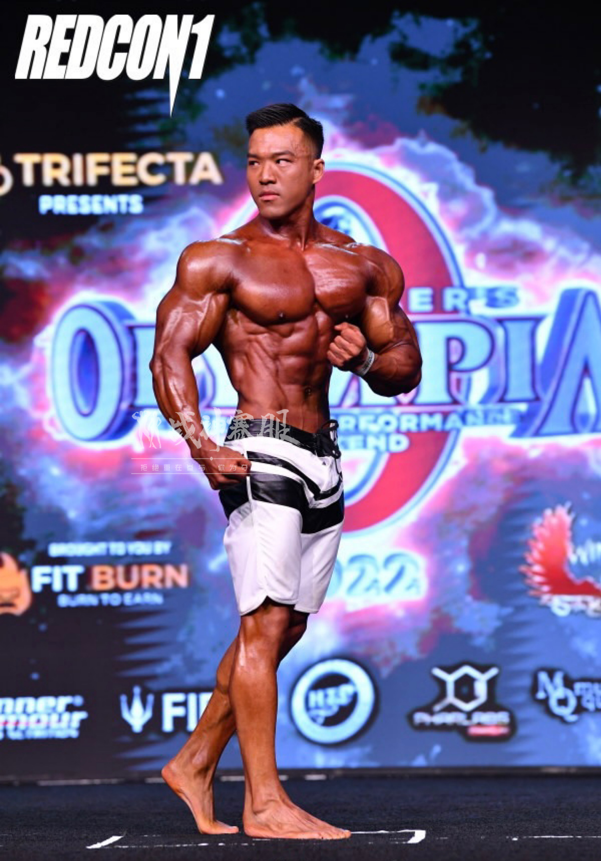 MP006 Boardshorts Custom-Made for Men's Physique ProSuits Juxian He