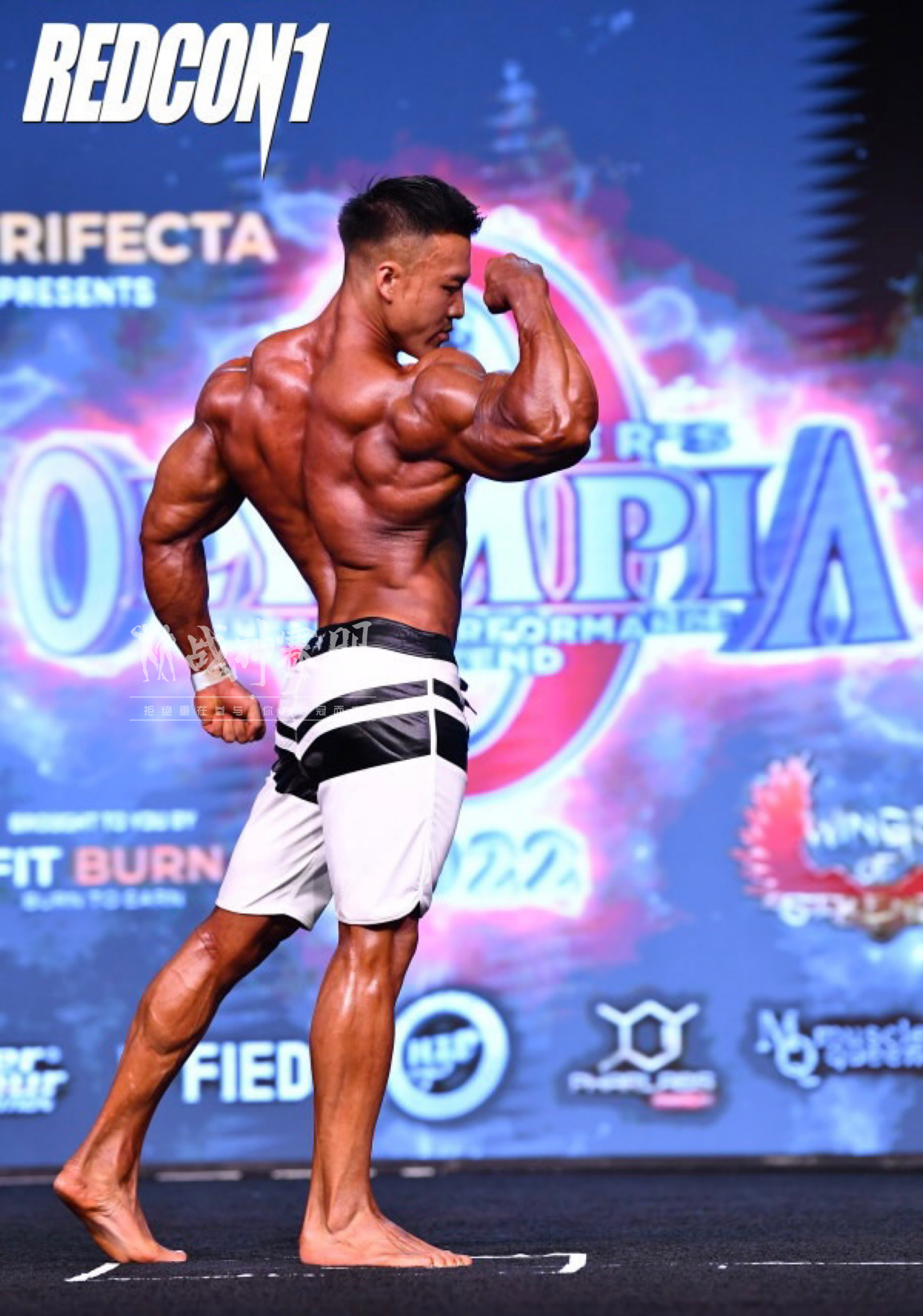 MP006 Boardshorts Custom-Made for Men's Physique ProSuits Juxian He