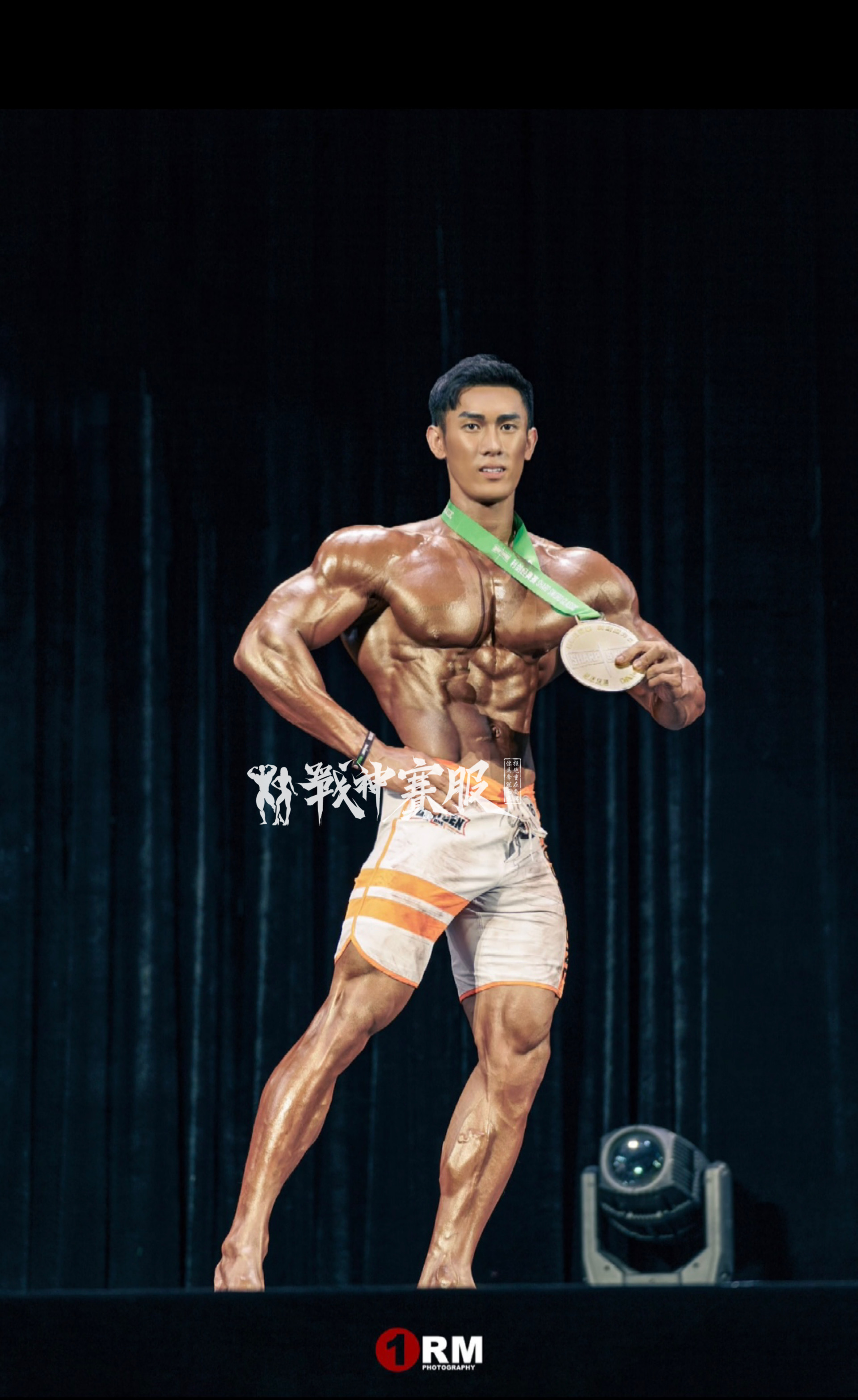 MP009 Boardshorts Custom-Made for Men's Physique ProSuits Heng Lu