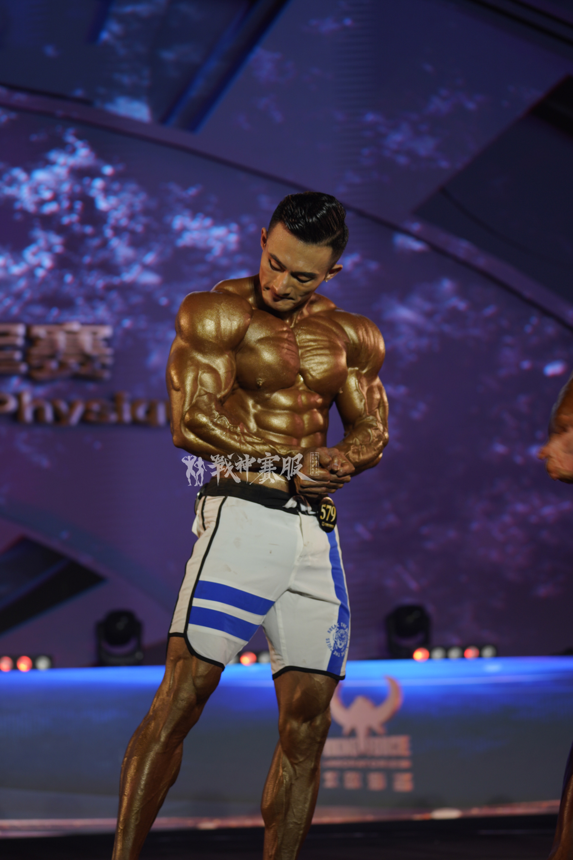 MP023 Boardshorts Custom-Made for Men's Physique ProSuits Bing Hang