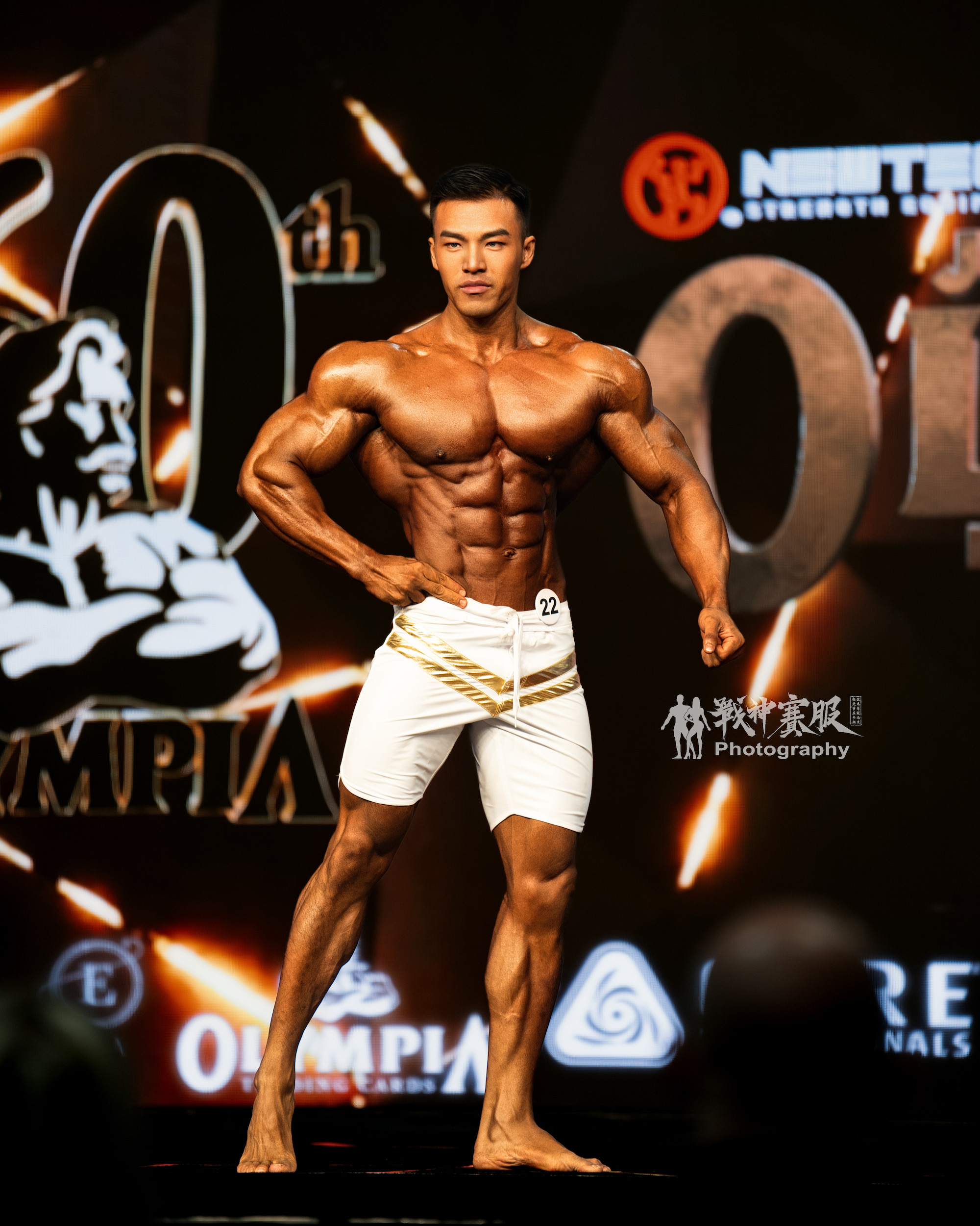 战神·何炬贤 "O11" Boardshorts Men's Physique MP140