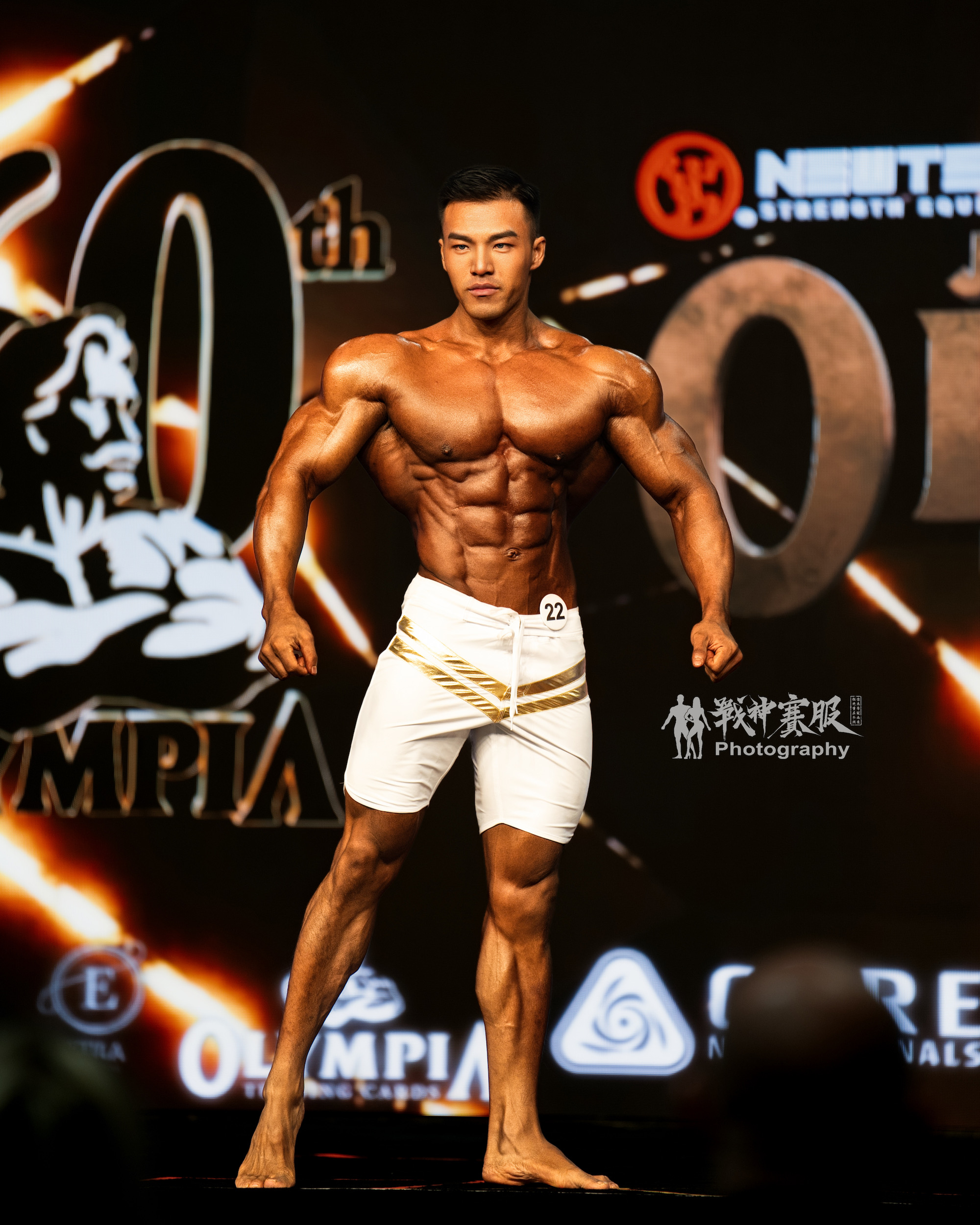 战神·何炬贤 "O11" Boardshorts Men's Physique MP140