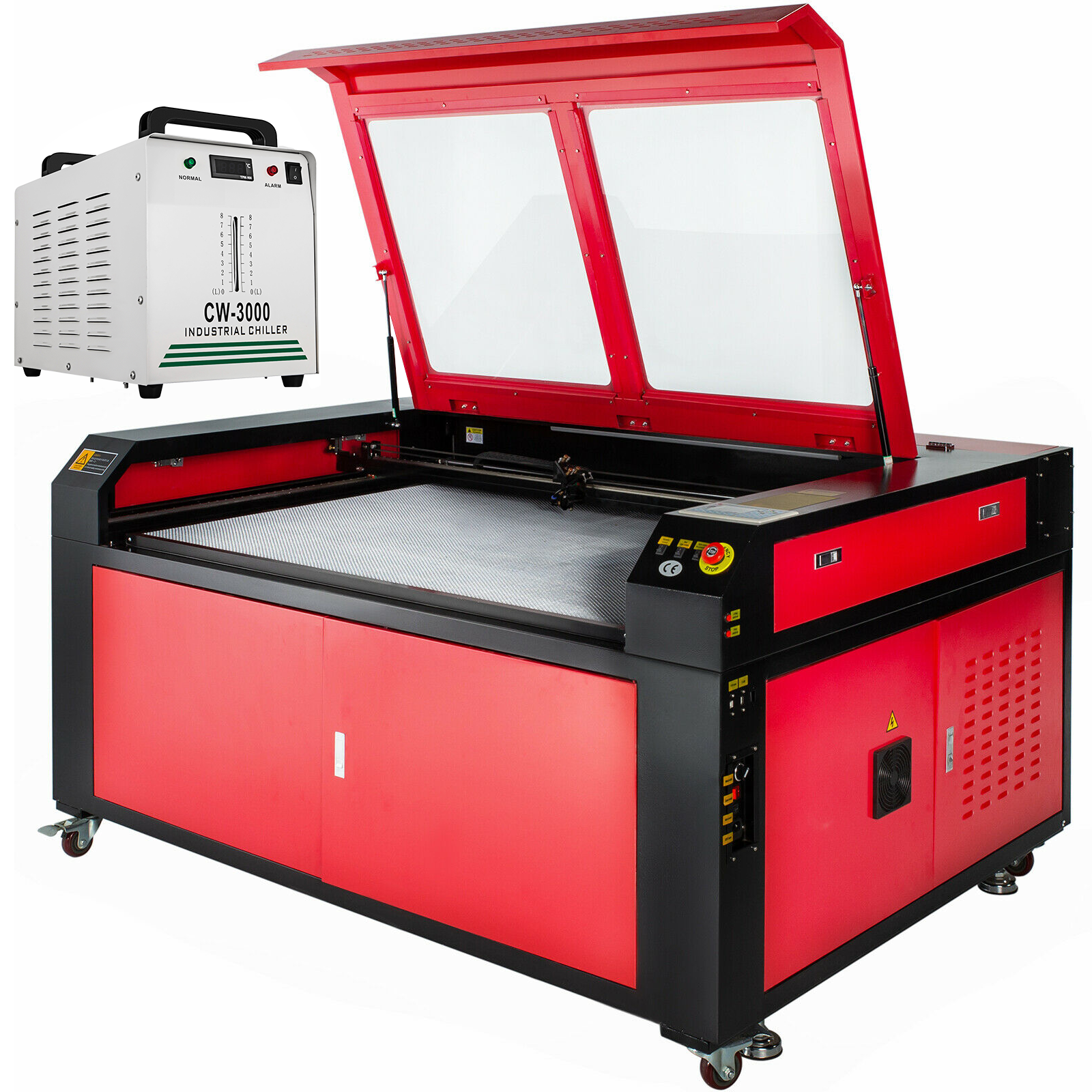 SIHAO Laser Engraving Machine 1490 Combination With Chiller