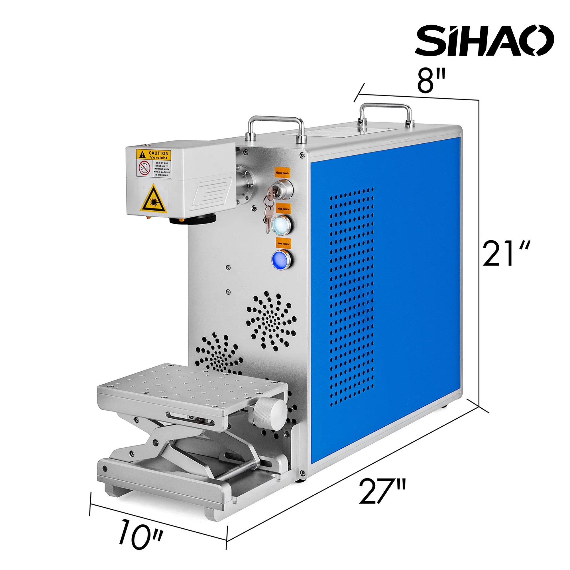SIHAO 30W Portable Fiber Laser Marking Machine