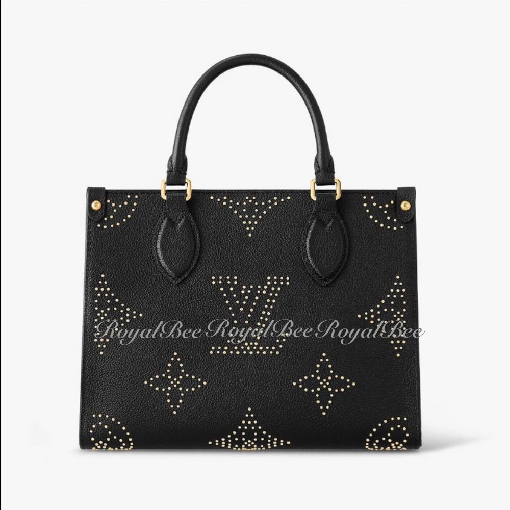 【2025】Louis Vuitton LV 【ブラックでエレ女感オンザゴー】ルイヴィトン　トートバッグ M46733 24.8 x 19.0x 11.4cm