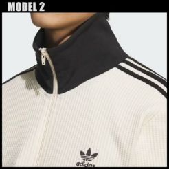 【adidas】アディダス ワッフル トラックジャケット 男女兼用 レディース メンズ