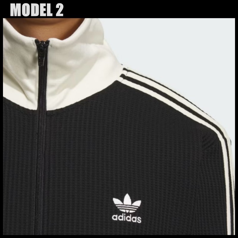 【adidas】アディダス ワッフル トラックジャケット 男女兼用 レディース メンズ