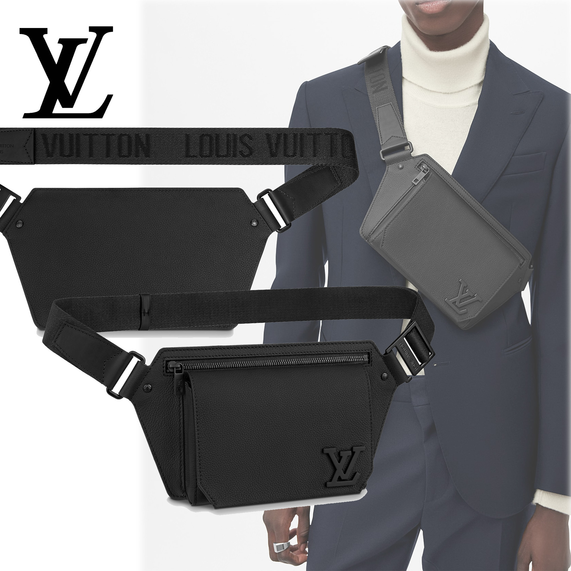 【2025】LV 【Louis Vuitton】バムバッグ NV グレインカーフ  M57081