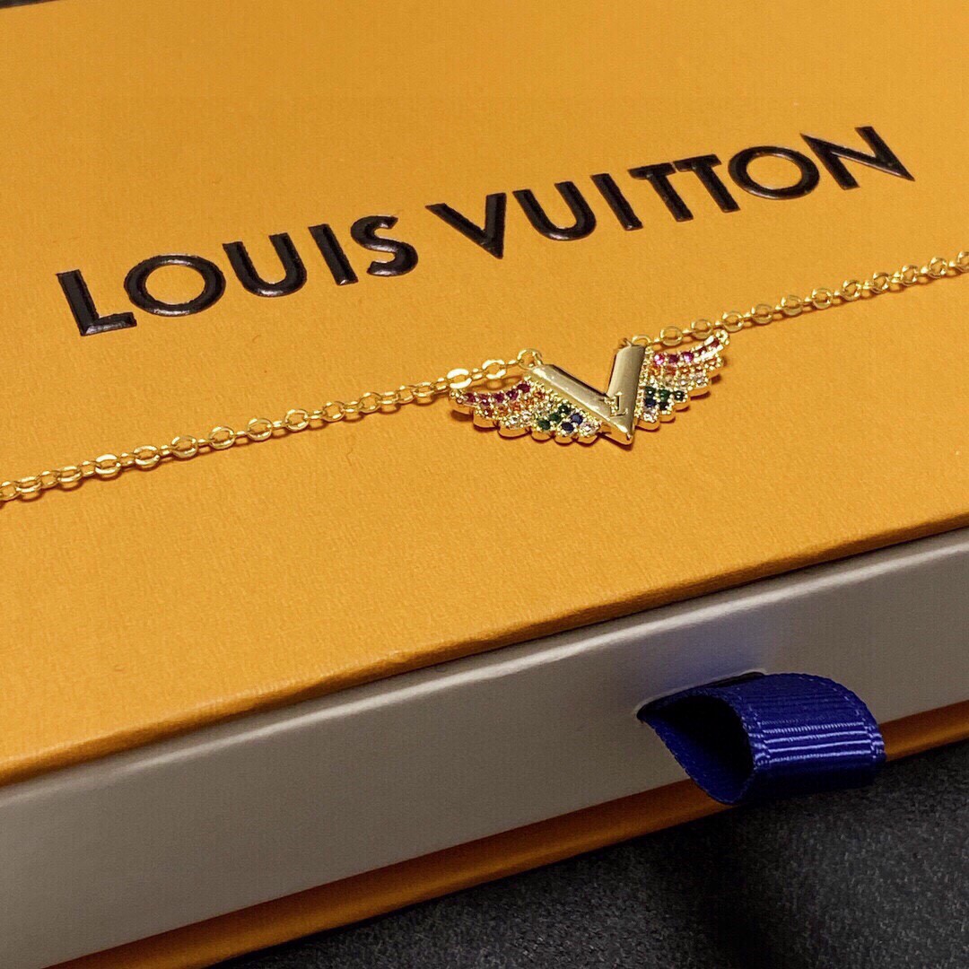 【2024】【LOUIS VUITTON 】ネックレス、新しいネックレス万能シンプルファッションオーナメント