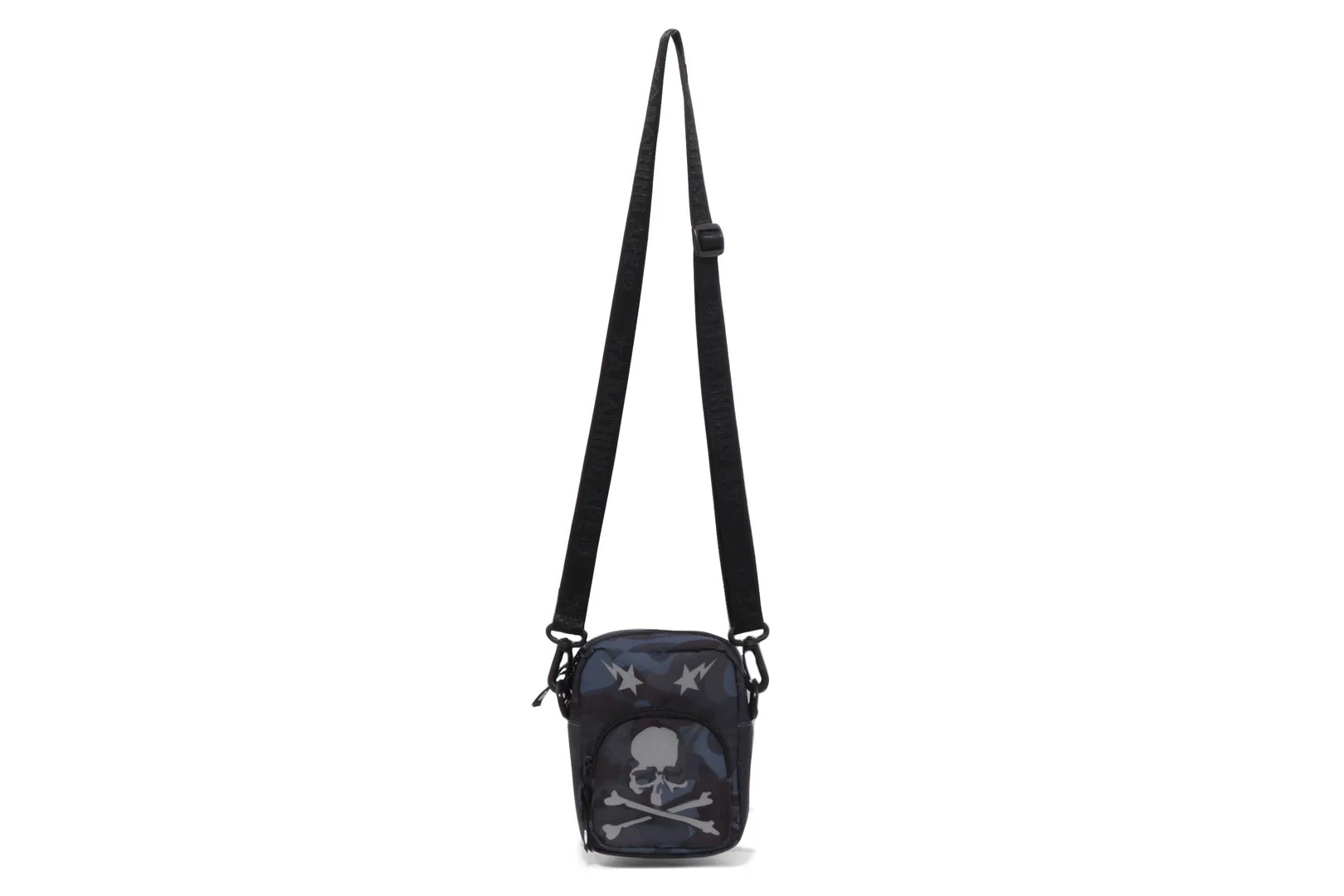 【 BAPE X MMJ 】SKULL CAMO MINI BAG 15TH