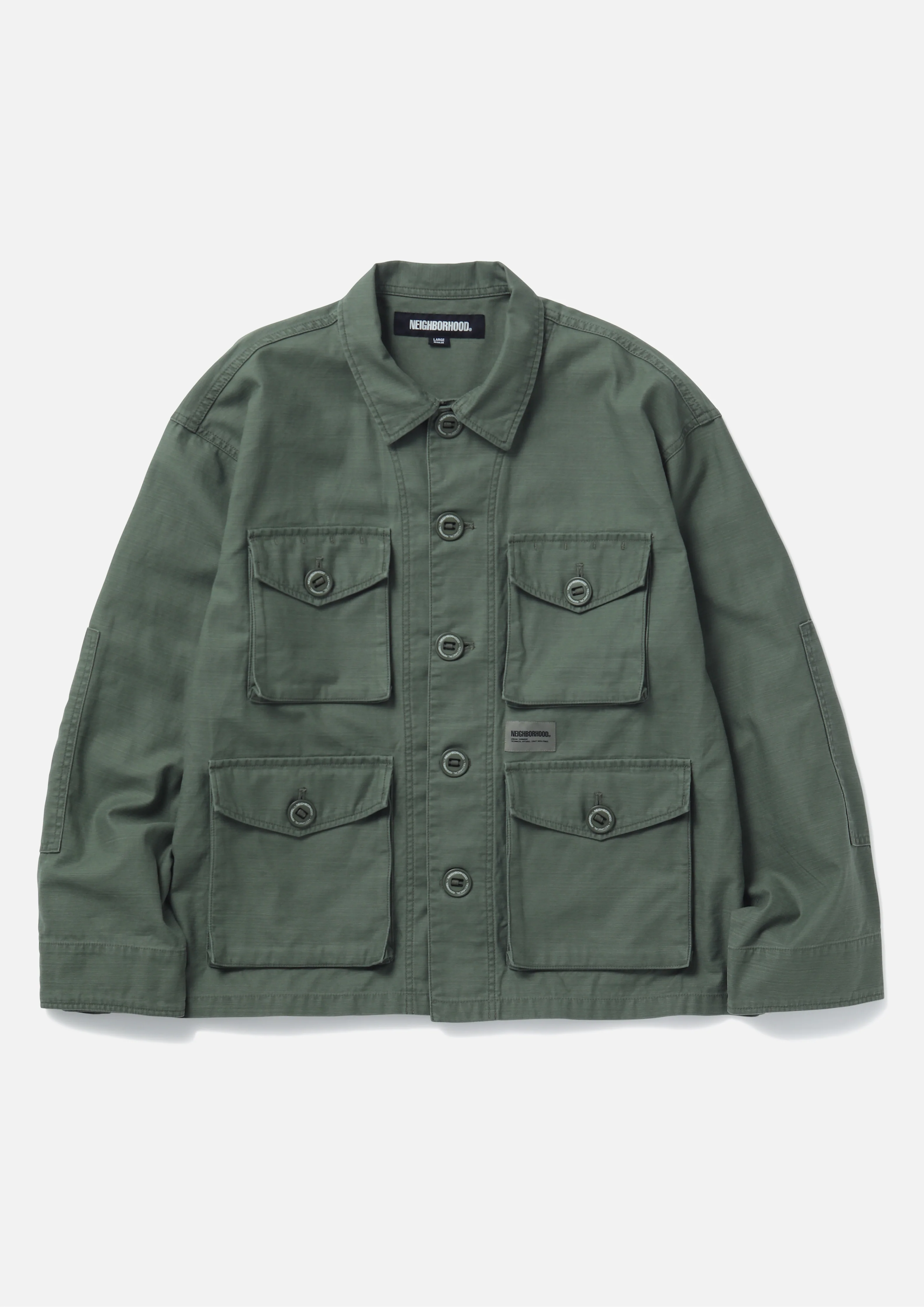 NEIGHBORHOOD 25SS BDU SHIRT LS