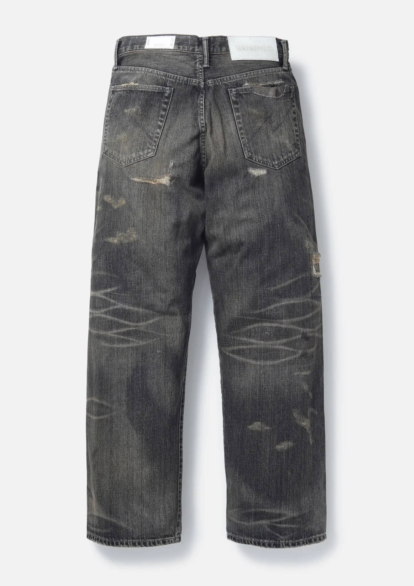 NEIGHBORHOOD 25SS SAVAGE DENIM DP WIDE PANTS