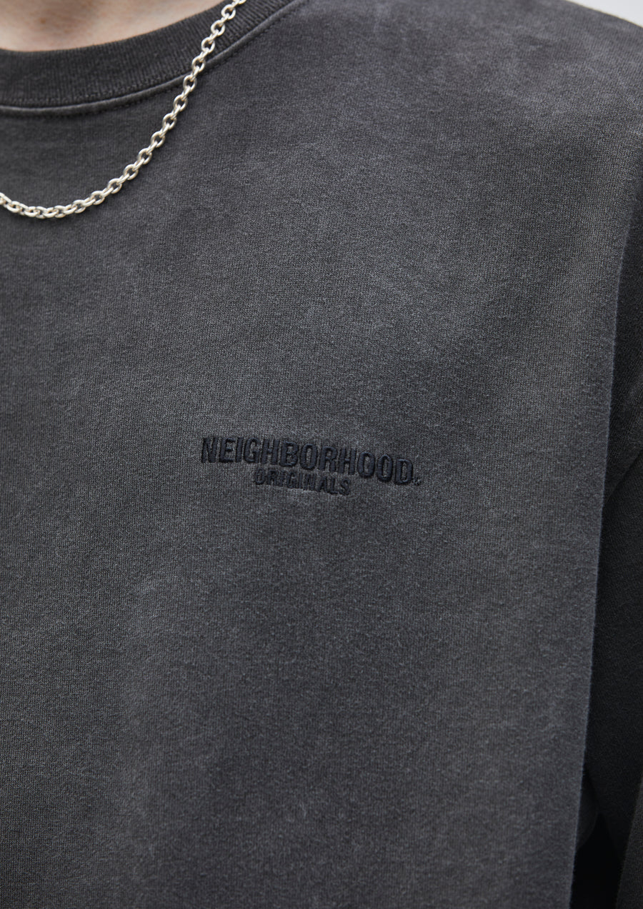 NEIGHBORHOOD 25SS PIGMENT DYED CREWNECK LS