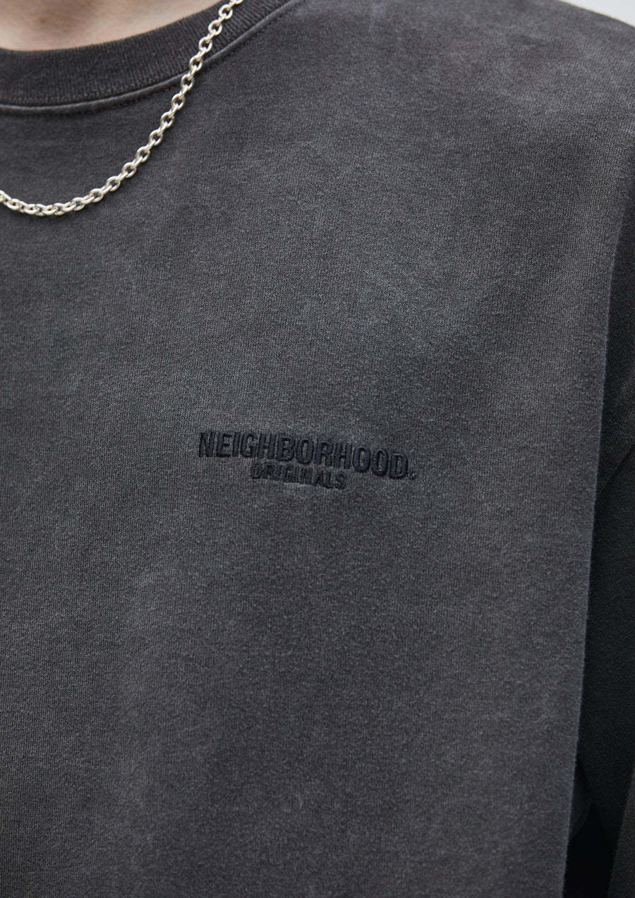 NEIGHBORHOOD 25SS PIGMENT DYED CREWNECK LS
