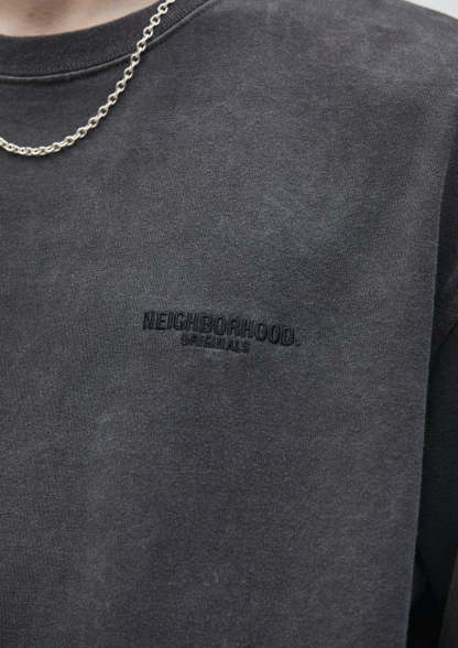 NEIGHBORHOOD 25SS PIGMENT DYED CREWNECK LS