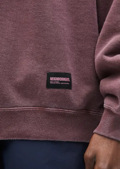 NEIGHBORHOOD 25SS PIGMENT DYED SWEAT SHIRT LS