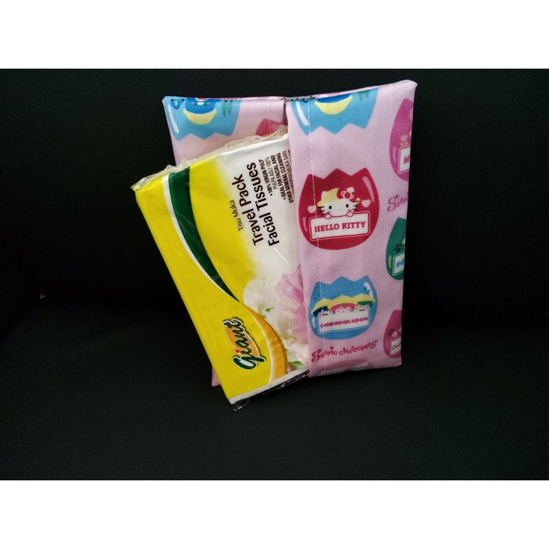Handmade Pocket / Travel waterproof tissue pouch hello kitty pompompurin my Melody little twin stars LTS toki Pooh