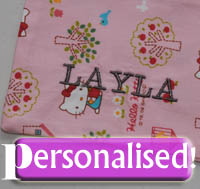 @Exquisitehandmadefinds》Customized link for Personalisation (Embroidery Service) on Pillows / bag / pouch only
