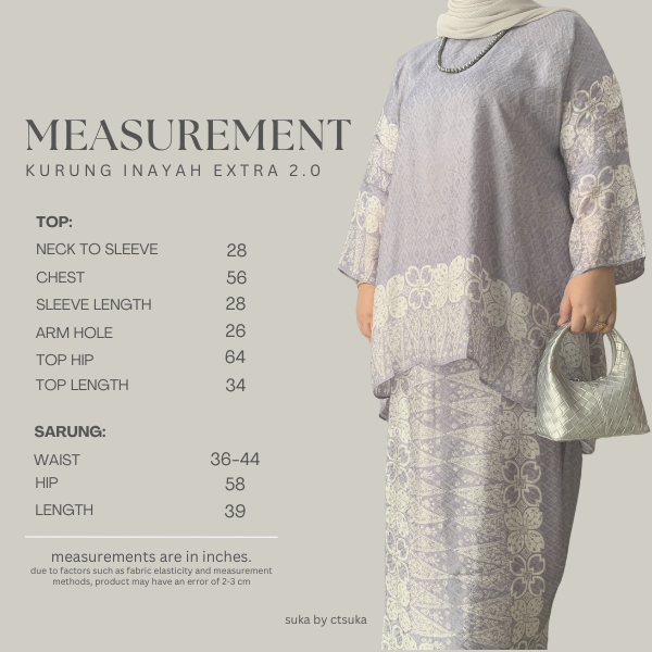 KURUNG INAYAH 2.0 (EXTRA)