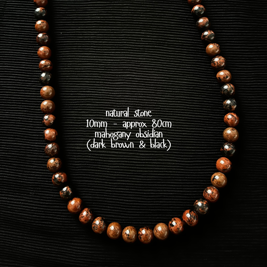 Necklace - Crystal & Natural Stone