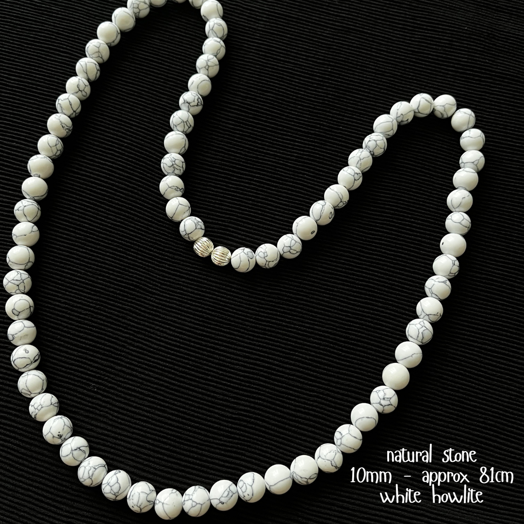 Necklace - Crystal & Natural Stone