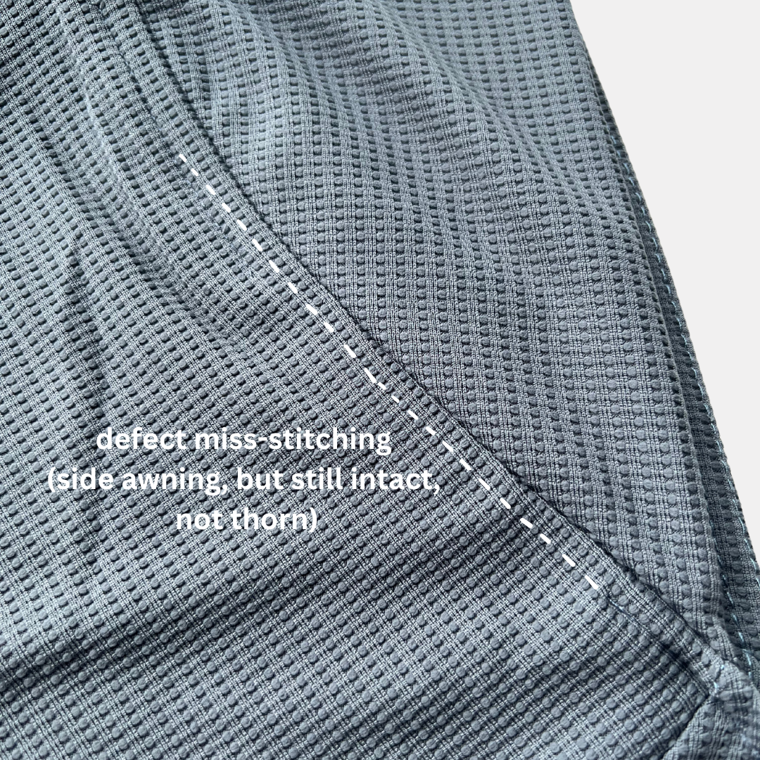 CHILL CHARCOAL SPORTS HIJAB - AS IS