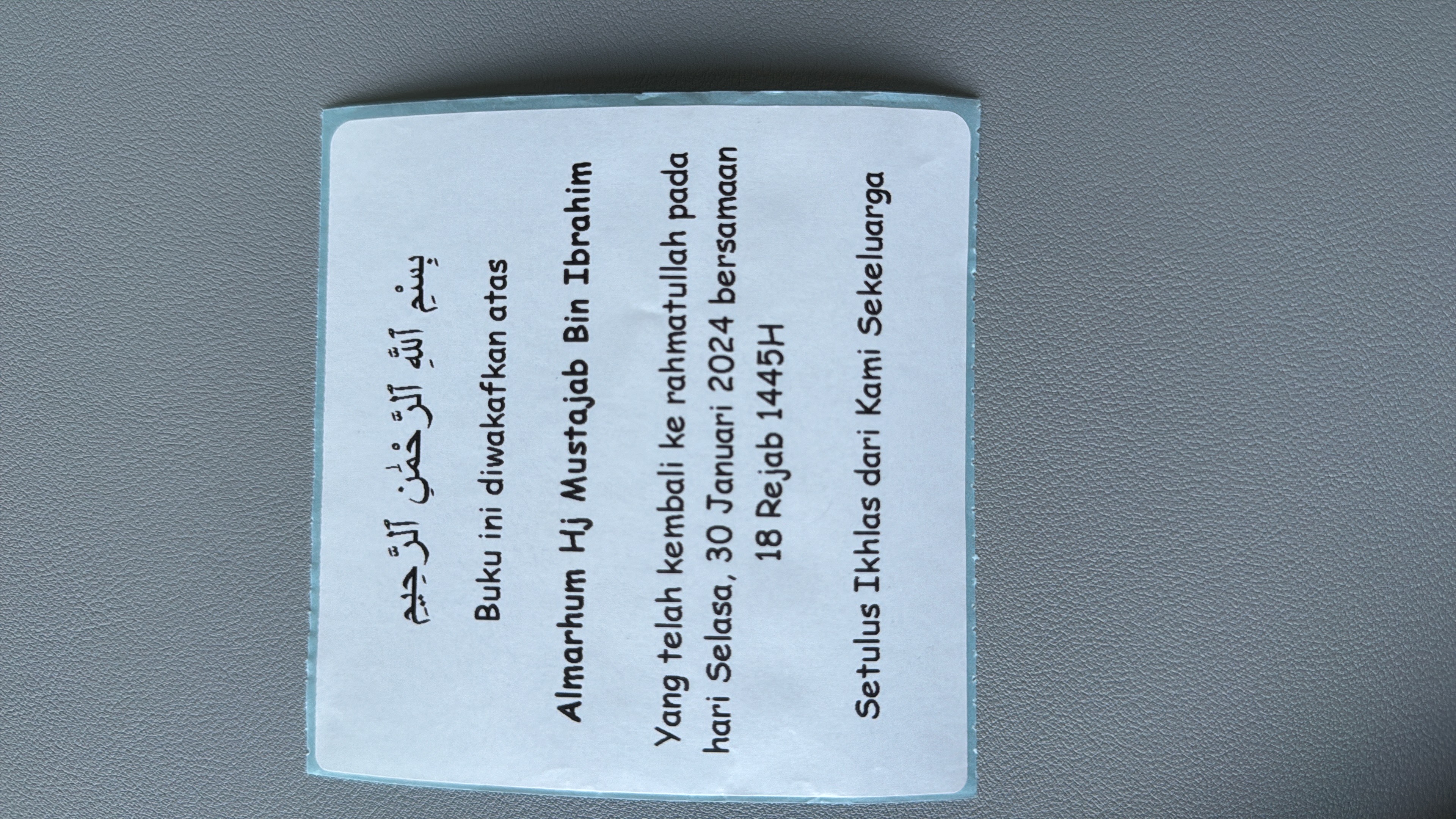 Customised Sticker for Printing at Yasin
