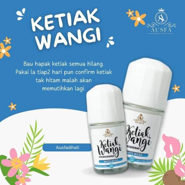 🇸🇬Original HQ Direct Ketiak Wangi FREE & FAST SHIPPING🇸🇬