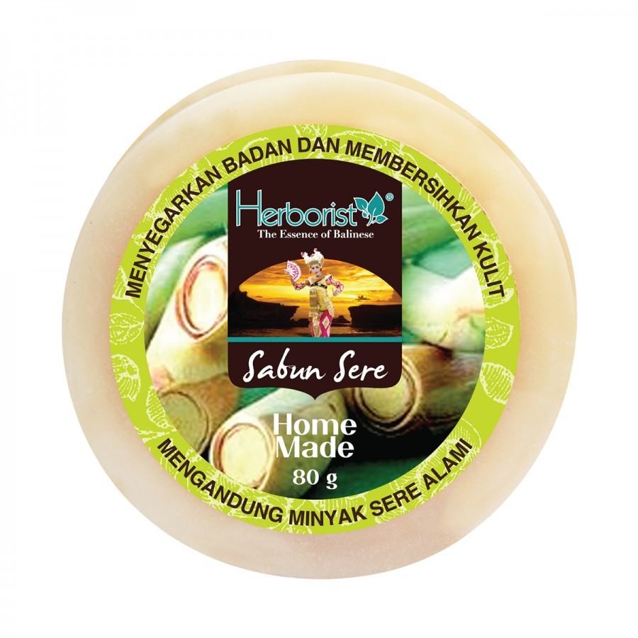 🇸🇬Trusted Seller Herborist Cereal SOAP - LEMONGRASS SOAP - HOME MADE FREE & FAST Shipping