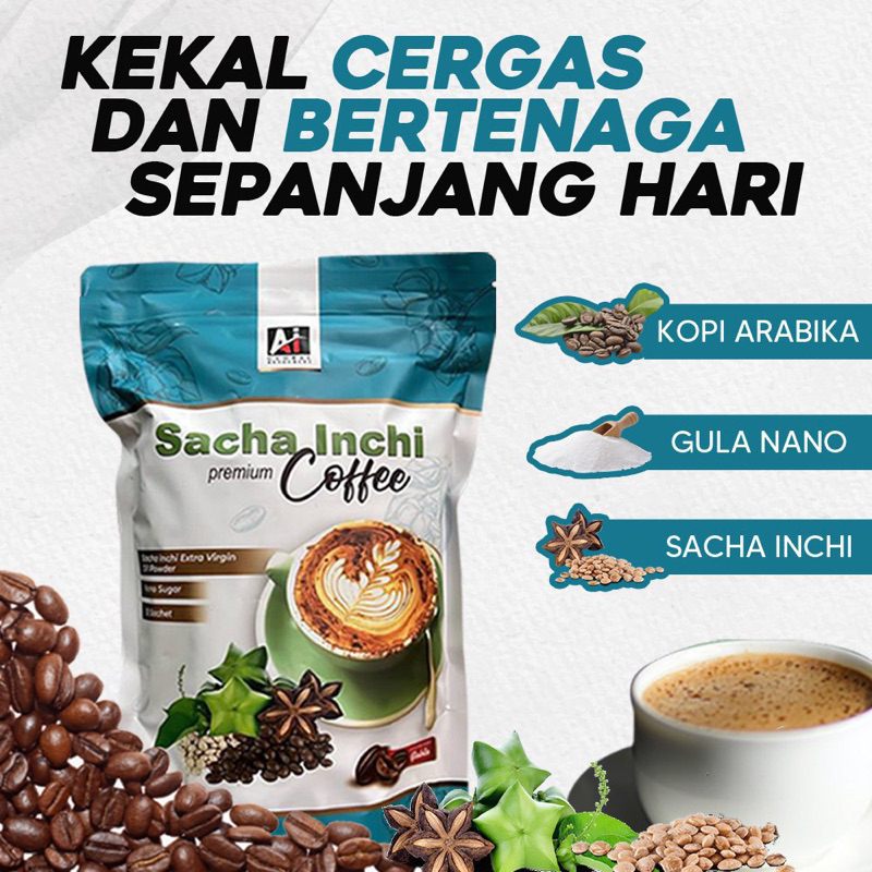 🇸🇬Original HQ Direct Sacha Inchi Coffee Asli Niska | AI Global FREE & FAST SHIPPING🇸🇬