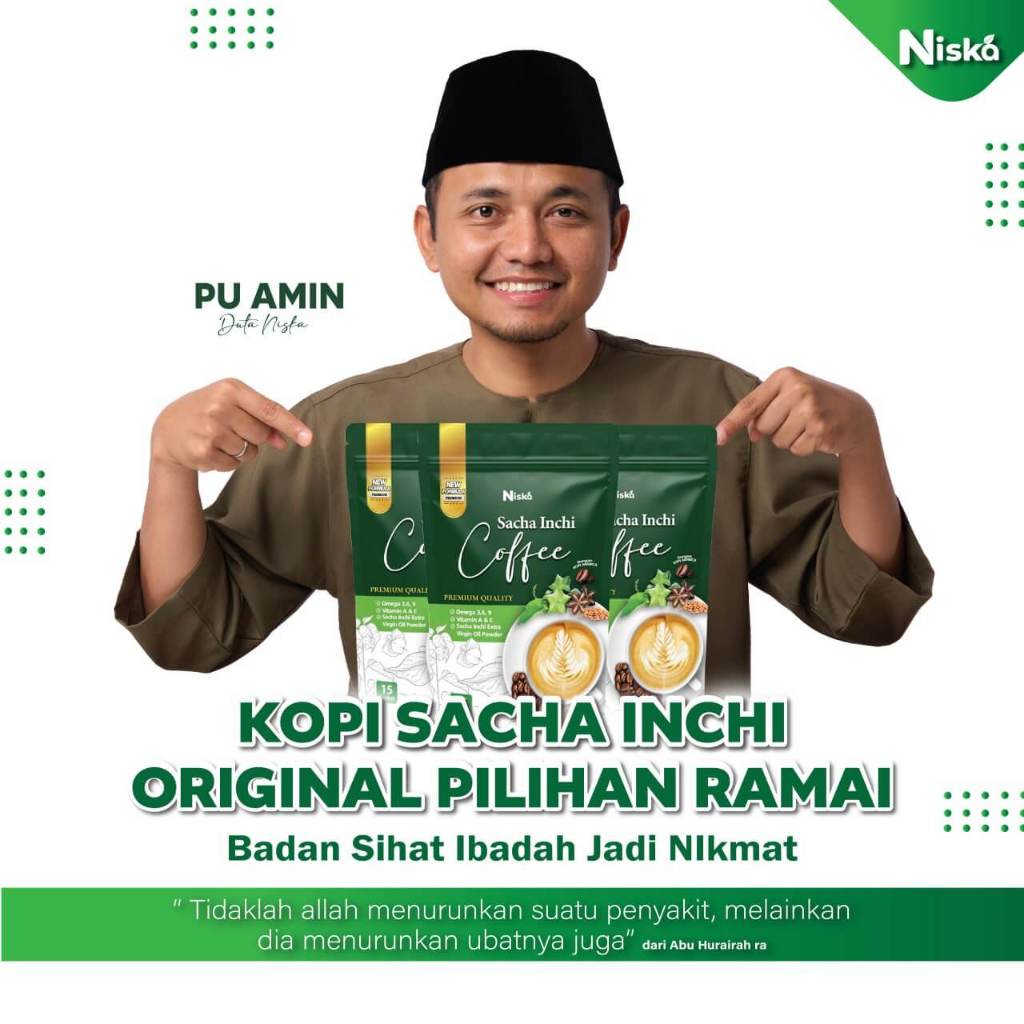 🇸🇬Original HQ Direct Sacha Inchi Coffee Asli Niska | AI Global FREE & FAST SHIPPING🇸🇬