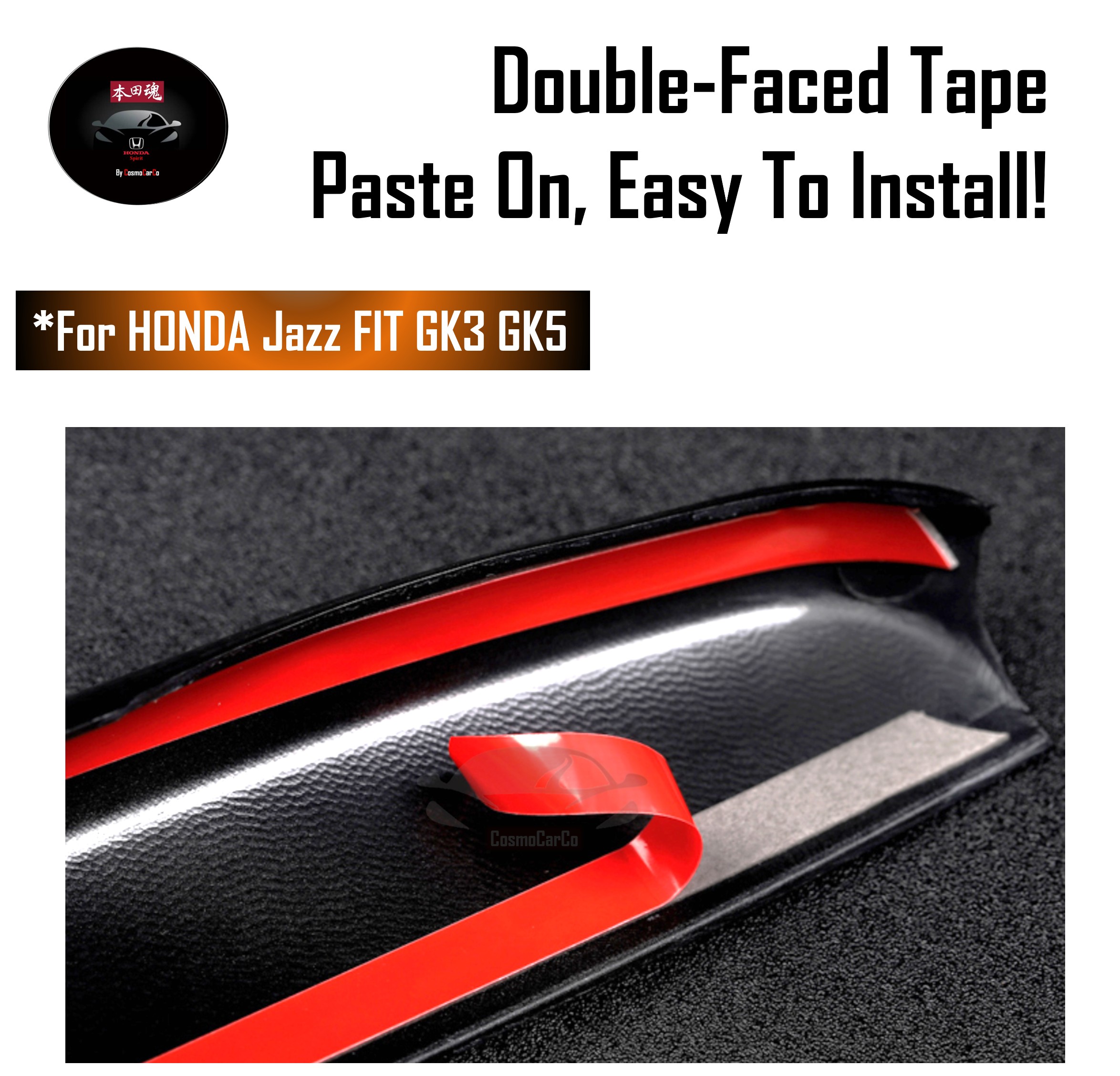 Honda Jazz/Fit GK GK3 GK5 Gear Shift Control Panel Cover Shifter Protector Trim Carbon Fiber Accessories