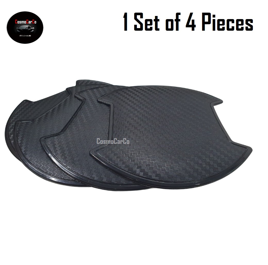 4Pcs Car Door Bowl Protector Anti Scratch Silica Gel Sticker Guard