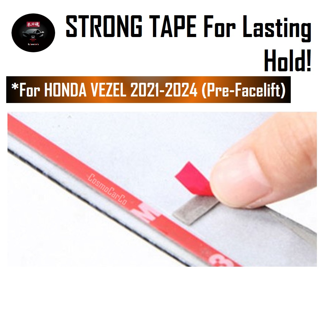 Honda VEZEL 2021 2022 2023 2024 Side Mirror Cover Carbon Fiber Sporty Design Rear View Car Accessories