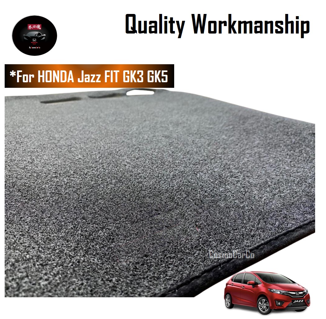 Honda Jazz / Fit GK3 GK5 GP 2014-2019 Dashboard Mat Right Hand Drive Sun Protection Anti Slip Dash Cover