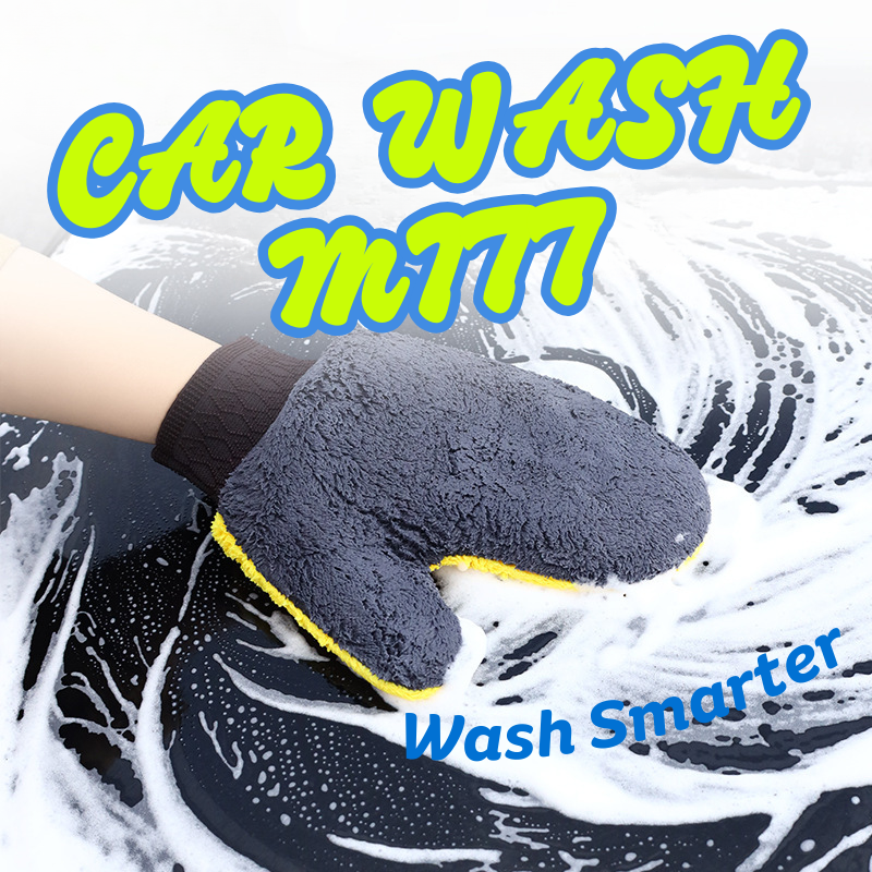 Microfiber Car Wash Mitt_Cosmocarco