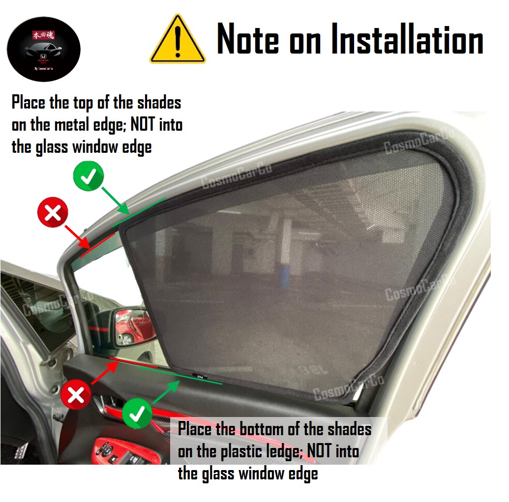 Toyota Corolla Altis 11th Gen E170 E171 2014-2019 Magnetic Sun Shade UV Ray Protection Mesh Window Sunshade 4Pcs