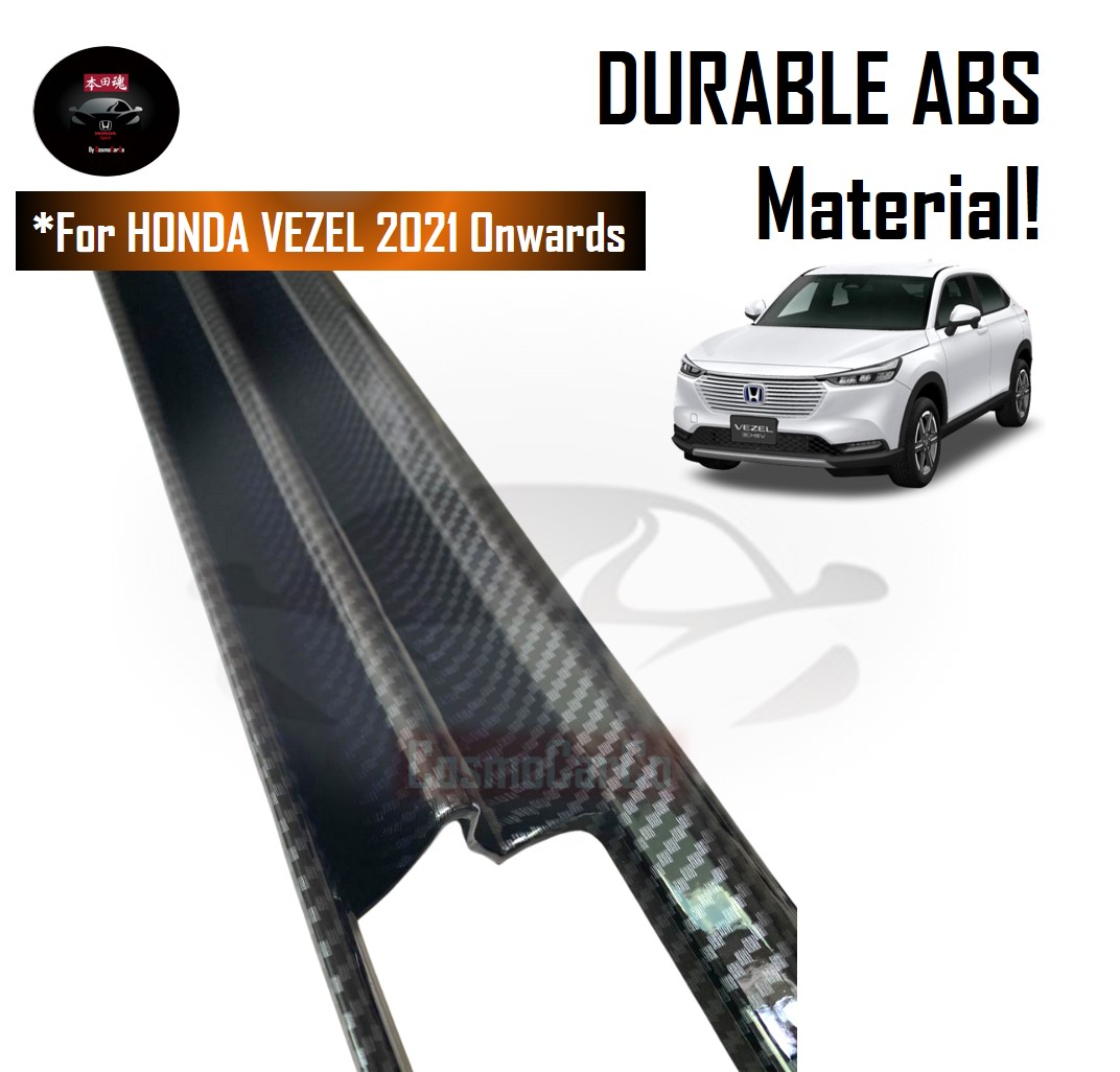 Honda VEZEL HR-V 2021 2022 2023-Present Dashboard Aircon Vent Cover Air Trim Carbon Fiber Car Accessories