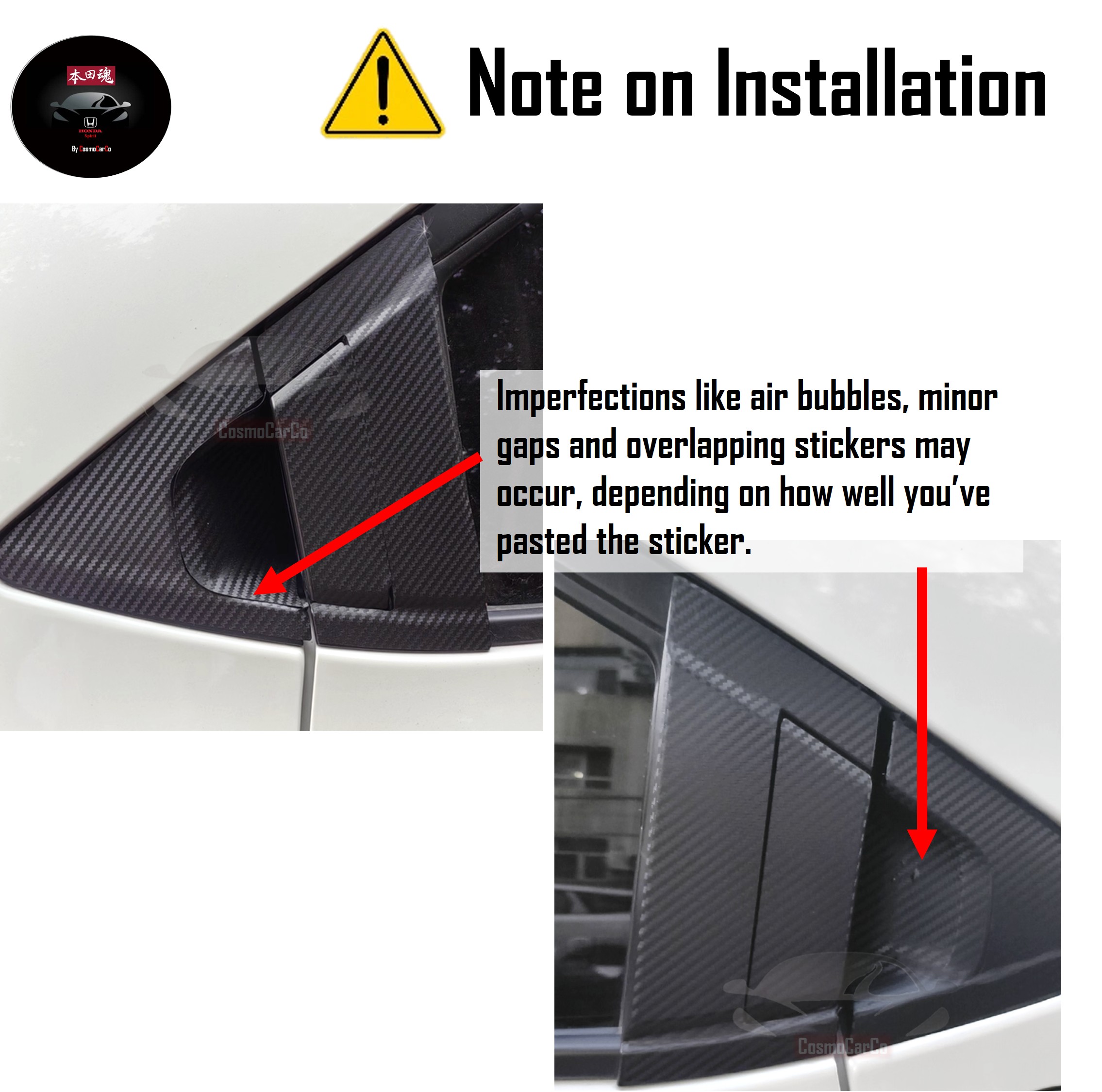 Honda VEZEL/HR-V HRV 2021-2025 Rear Door Handle Protector Back Door Bowl Cover Carbon Fiber Sticker Decal